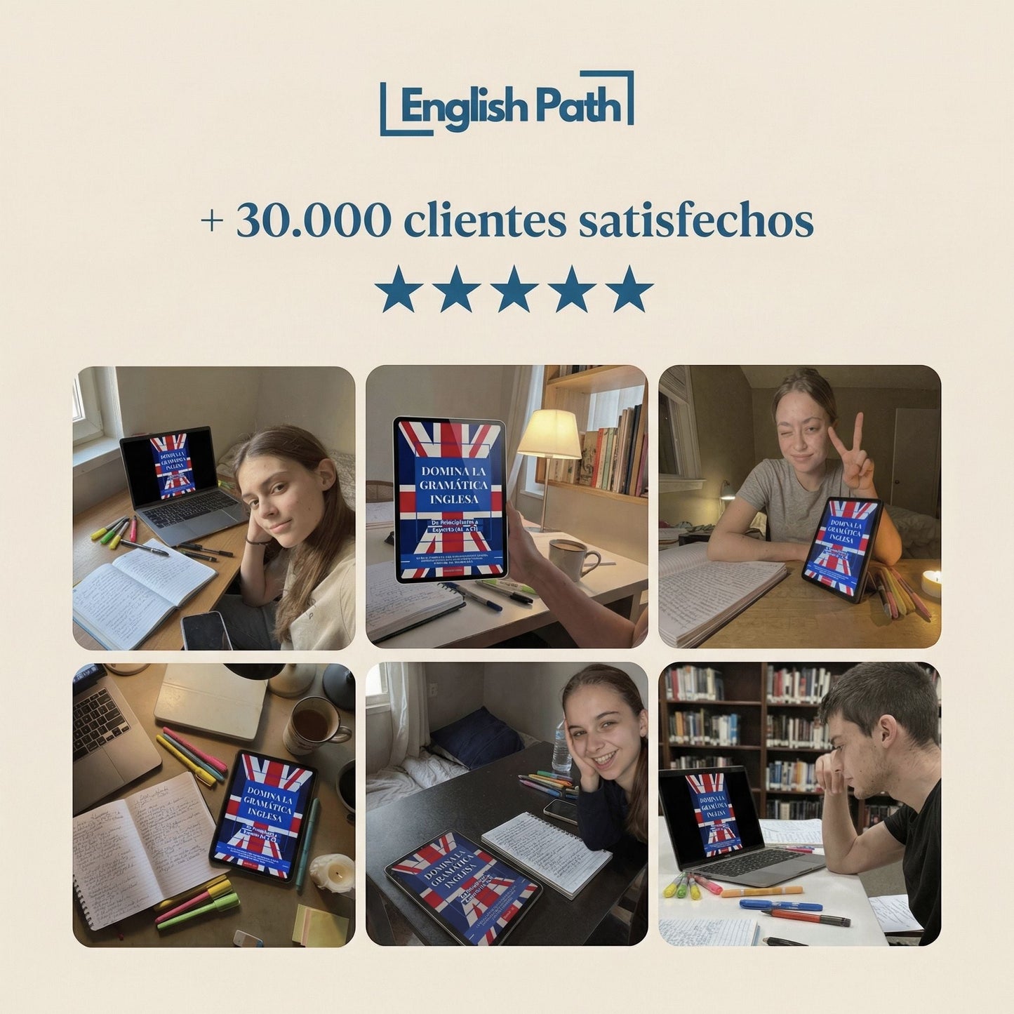 Domina la Gramática Inglesa: Guía Completa de A1 a C1