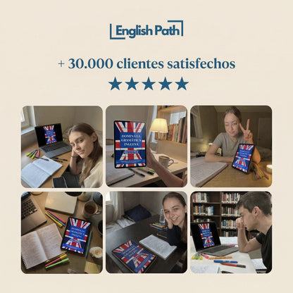 Domina la Gramática Inglesa: Guía Completa de A1 a C1
