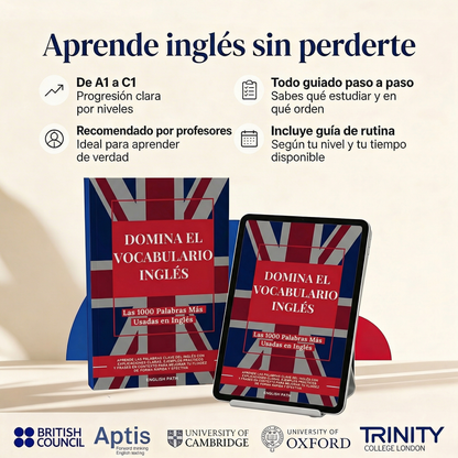 Las 1000 Palabras Más Usadas en Inglés